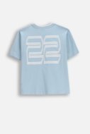 COCCODRILLO lühikeste varrukatega t-särk, sinised, WC6143208MBJ-014-128, 128 cm