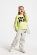 COCCODRILLO sweatshirt CARTOONS GIRL KIDS, roheline, ZC4132101CGK-011-122, 122 cm