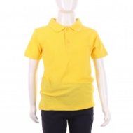 MAMAJUM lühikeste varrukatega polo särk, 10-000005, kollased, 152/158 cm