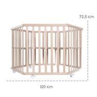 ROBA mänguaedik, Natural wood, 0232NAS105-A