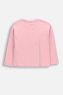 COCCODRILLO pikkade varrukatega t-särk, roosad, WC6143103GGK-033-104, 104 suurus