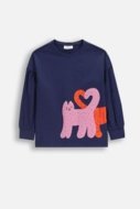 COCCODRILLO t-särk ACADEMY GIRL KIDS, sinine, cm