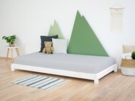BENLEMI voodi TEENY, 90x200 cm., White, 0003/90X200-BIL-BIL