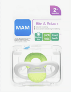 MAM närimisrõngas stage 1 Bite & Relax 295003