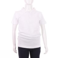 MAMAJUM lühikeste varrukatega polo särk 10-000005, valge, 158/164 cm