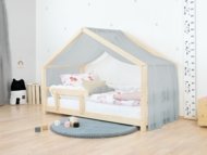 BENLEMI voodikardin, 420x145 cm., Grey, DT-0002/420X145-SED