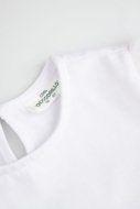 COCCODRILLO short sleeved t-shirt, white, WC6143206EJG-001-128, 128 size