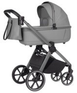CARRELLO universaalne käru OMEGA 2IN1, Cliff grey, CRL-6531