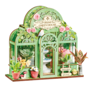 ROLIFE puidust konstruktor Roheline purskkaevu aed, DS049