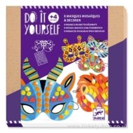 DJECO mosaiikmaskide kaunistamise komplekt Jungle Animals, DJ07900