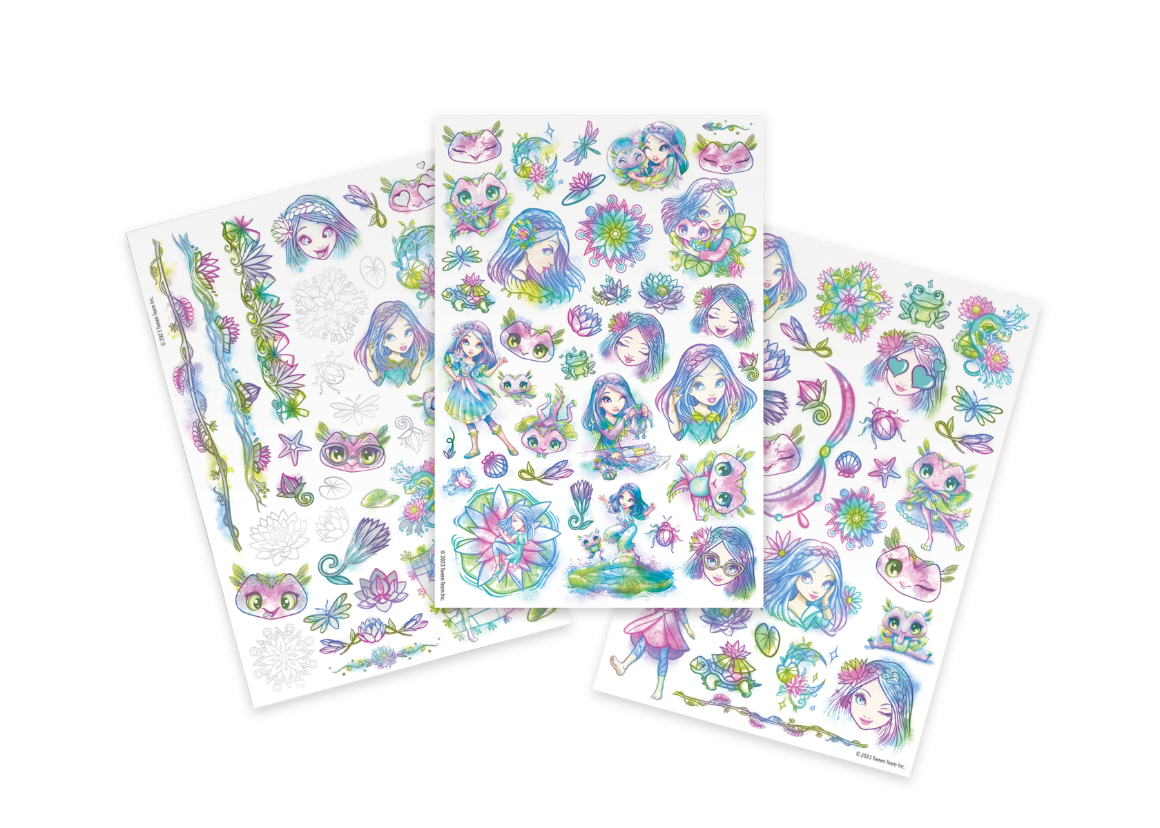 NEBULOUS STARS Temporary Tattoos - Asst., 11410 11410