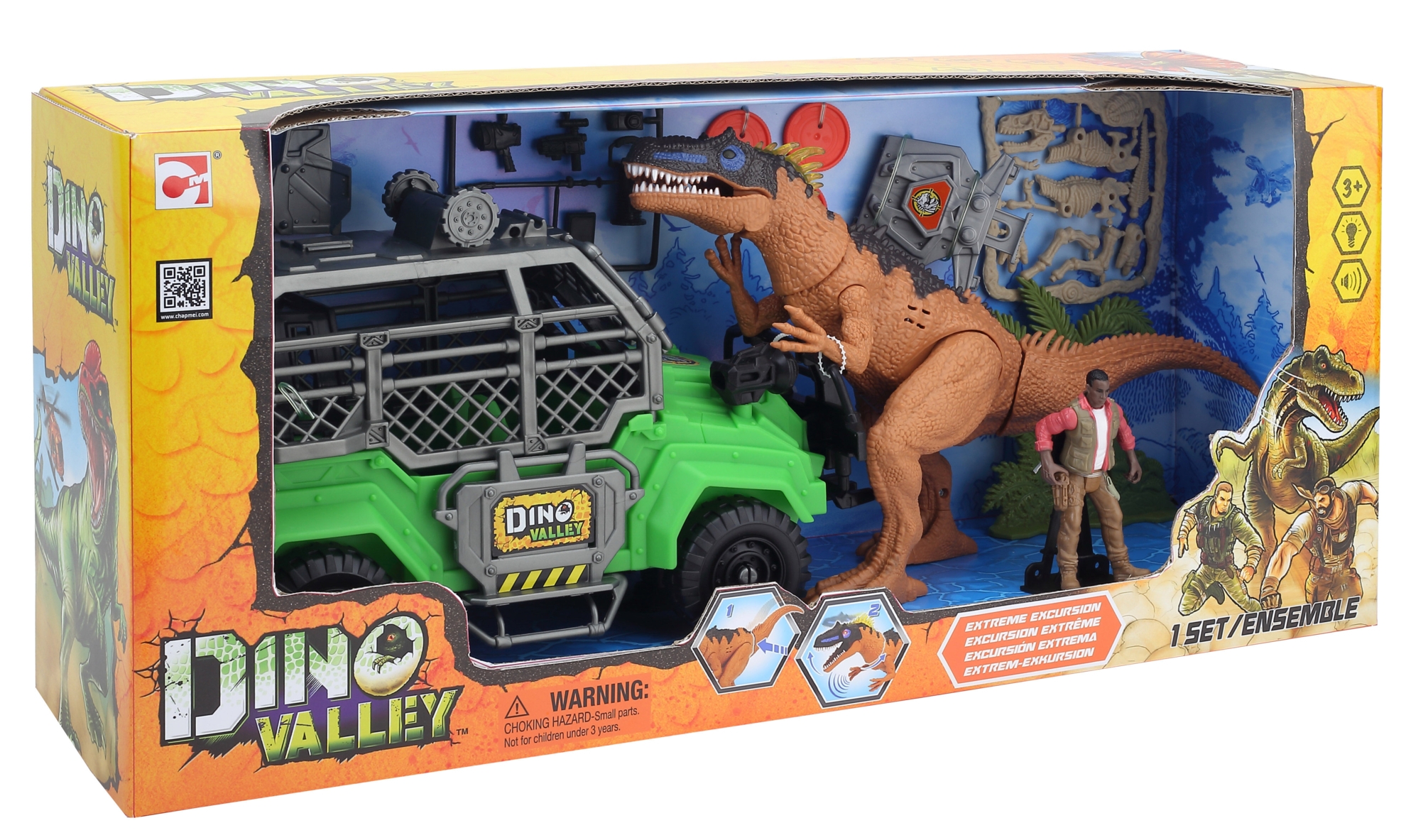 DINO VALLEY komplekt Extreme Excursion, 542630 | Tegelaskujude kompletid