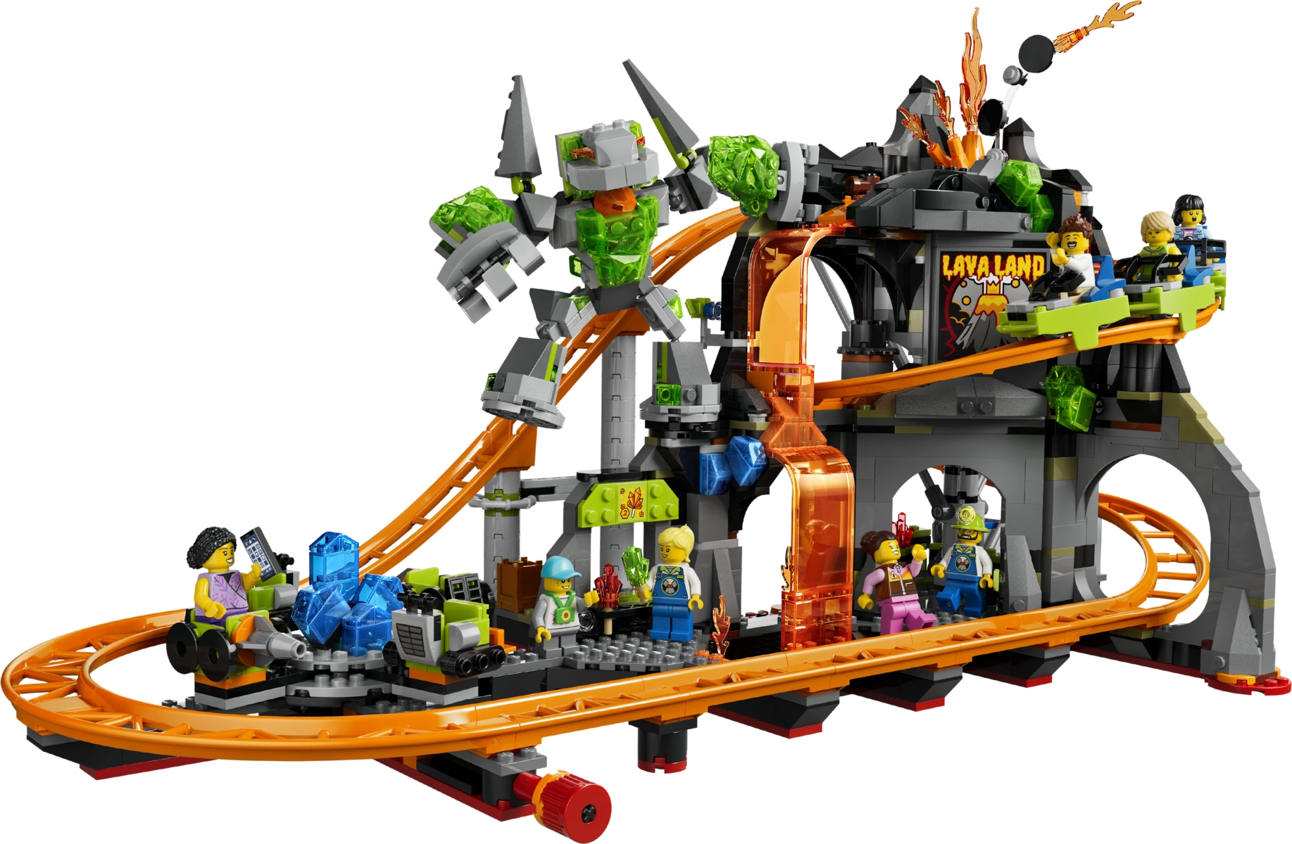 60501 LEGO® City Lava Landi Ameerika mäed | Plastikust