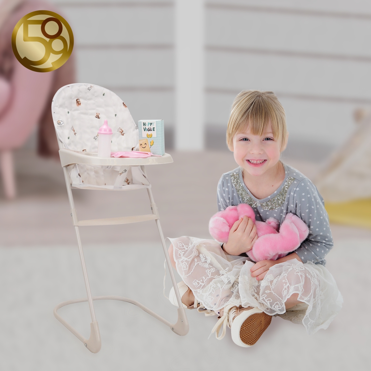 509 Crew Woodland nuku söögitooli komplekt, T774051 