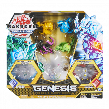 BAKUGAN komplekt Elemental Clash, Genesis Collection, 6064120 6064120