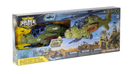 SOLDIER FORCE militaarne mängukomplekt All Terrain Siege Mission, 545165 