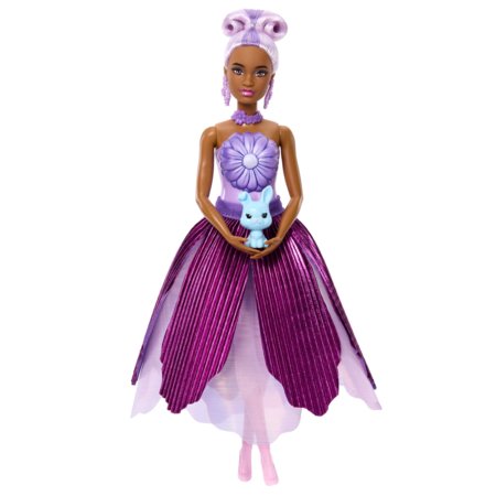 BARBIE Petal Pop nukk karikakarde kimbus, JMF58 