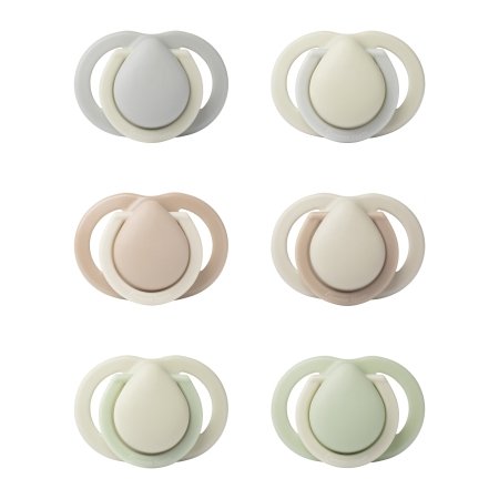 TOMMEE TIPPEE lutt silikoon CLOSER TO NATURE 0-2 kuud, 2 tk., 43358201 