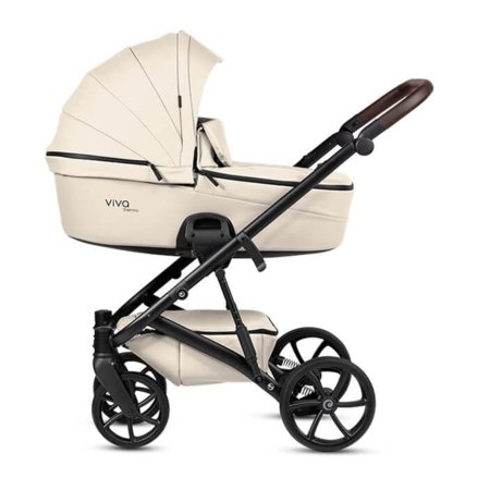 TUTIS universaalne käru VIVA 6+ LEATHER 2/1, Vanilla, 1612086 