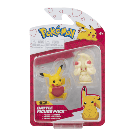 POKEMON Alcremie ja Pikachu figuurid, 2 tk, PKW2489 