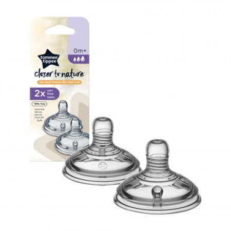 TOMMEE TIPPEE pudelilutid variflow Anti-Colic 2tk 42458701 424587
