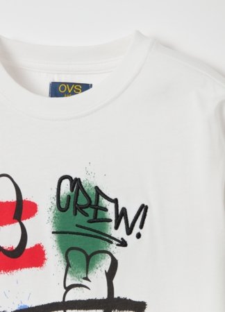 OVS pikkade varrukatega t-särk, valged, 140 cm, 002094949 