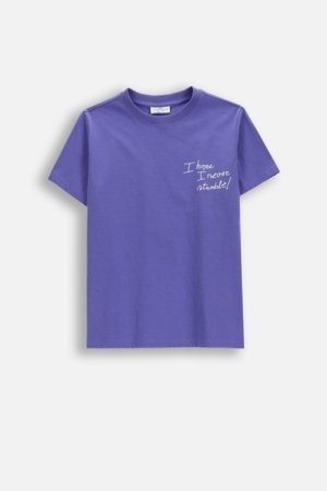 COCCODRILLO lühikeste varrukatega t-särk, lillad, WC6143203VBA-016-164, 164 suurus 