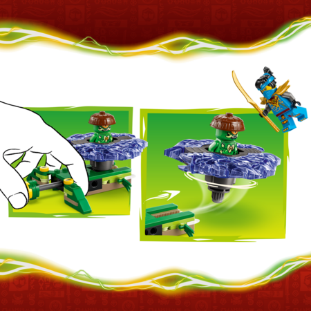 71849 LEGO® NINJAGO® Nya vs. Mutantkoletise spinner 