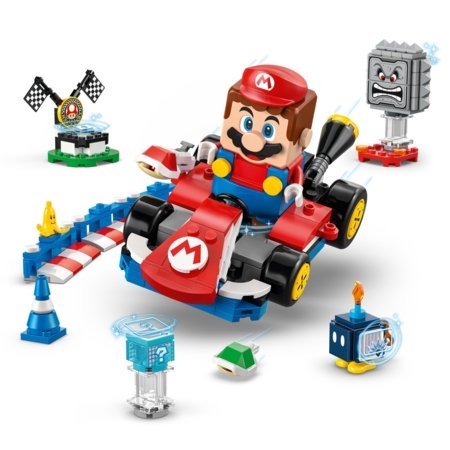 72043 LEGO® Super Mario Mario Kart™ – interaktiivne LEGO® Mario™ ja Standard Kart 