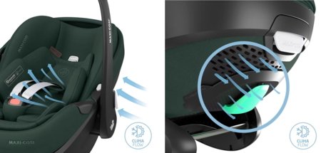MAXI COSI turvahäll PEBBLE 360 Pro 2, Twillic Green, 8052403110 