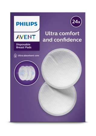 PHILIPS AVENT 8455 rinnapadjad 24 tk SCF254/24 1/616