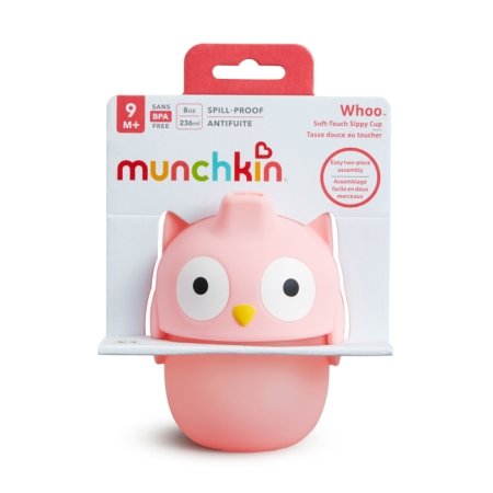 MUNCHKIN lekkevaba joogitops, 237 ml, Owl, 9m+, 91505P 
