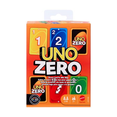 MATTEL GAMES UNO kaardid Zero, JHH48 