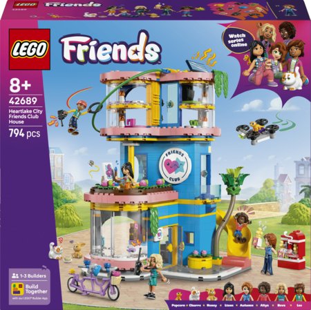 42689 LEGO® Friends Heartlake’i linna sõprade klubimaja 