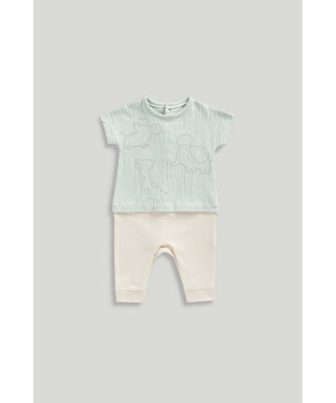 MOTHERCARE lühikeste varrukatega särk ja retuusid, LL806 80 