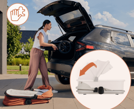 LIONELO universaalne käru LAYLA 2in1, Beige taupe, LO-LAYLA 2IN1 