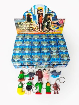 ITALIAN BRAIN ROT AI 3D võtmehoidja, 5 cm, assort., BJ003 