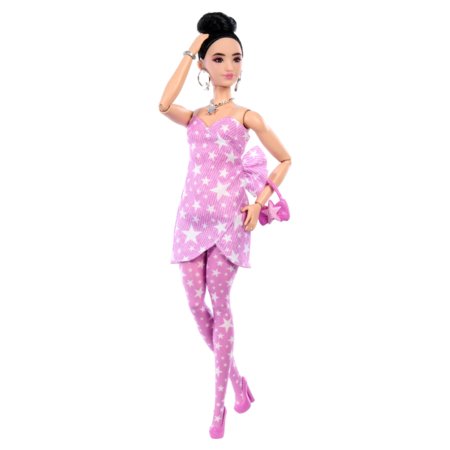 BARBIE Deluxe Fashionistas nukk roosas kleidis, JJN71 