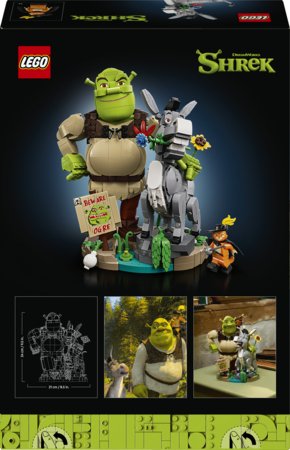 72423 LEGO® Shrek: Shrek, Eesel ja Saabastega Kass 