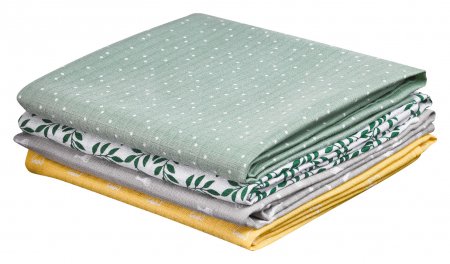 VULLI beebirätik SOPHIE LA GIRAFE, 4 tk. 70x70 cm, 850800 850800