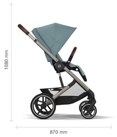 CYBEX jalutuskäru BALIOS S LUX SLV 2, Stone grey, 524001179 