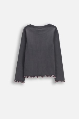 COCCODRILLO pikkade varrukatega t-särk, hallid, cm 