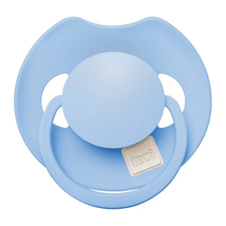 LOVI Prime silikoonist dünaamiline lutt, Frost/Glacier Cream, 0–6 kuud, 2 tk, 34/448 