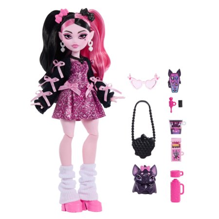 MONSTER HIGH nukk Draculaura, JHK29 