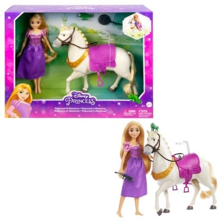 DISNEY PRINCESS Rapuntsel hobusega HLW23