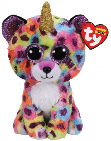 TY Beanie Boos pehme leopard GISELLE 23cm, TY36453 TY36453