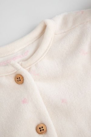 COCCODRILLO komplekt HAPPY PUPPY GIRL NEWBORN, kreemjas, cm 