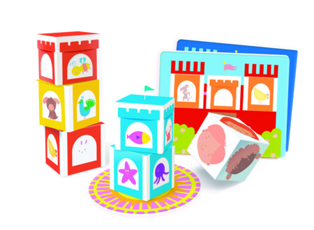 CLEMENTONI Montessori kuubikute torn, 50934 