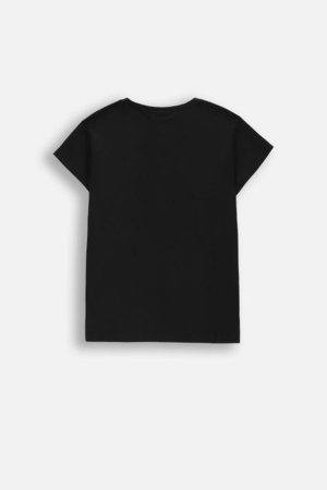 COCCODRILLO lühikeste varrukatega t-särk, mustad, cm 