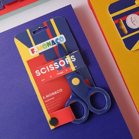 FLOWERMONACO käärid Kid's Scissor, Blue, 847391 